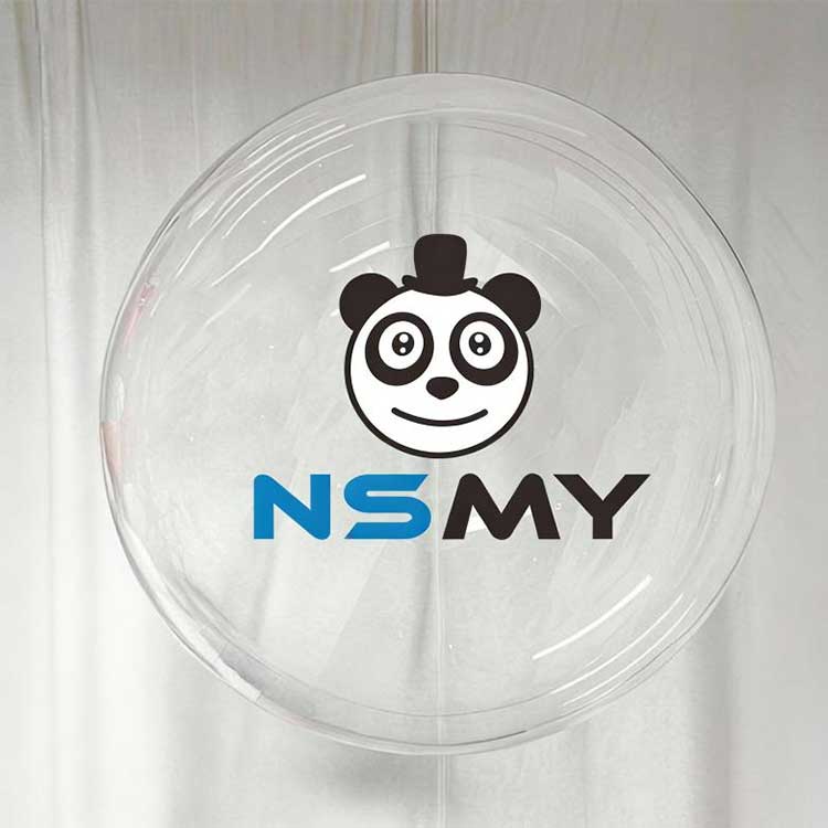 48 इंच गोल साफ़ बोबो गुब्बारे