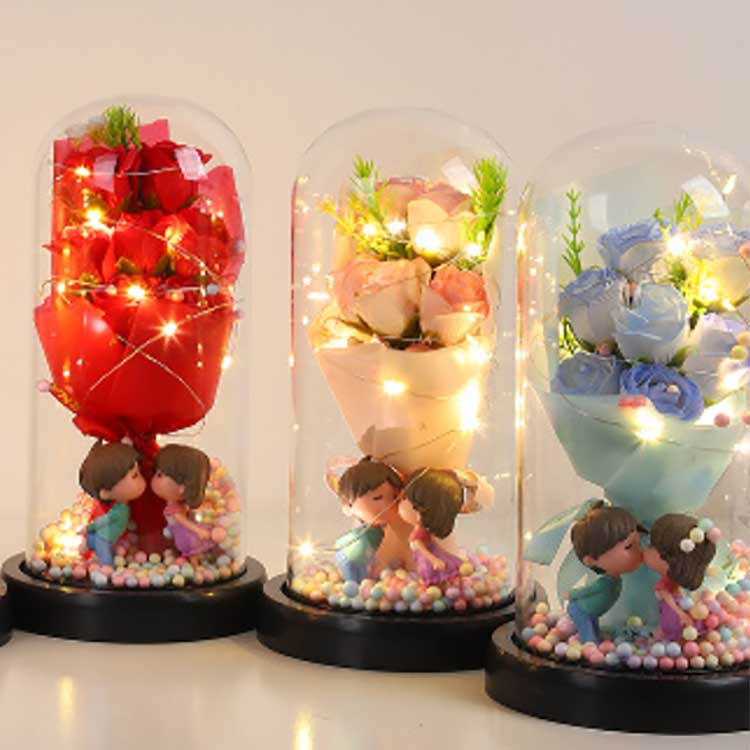 कांच का फूल