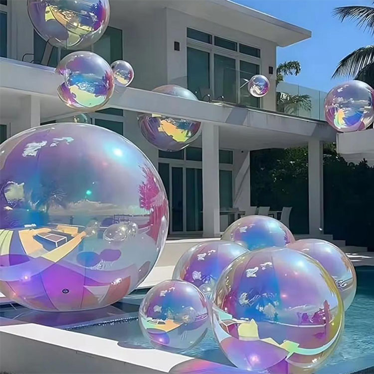 मिरर बैलून डिस्को शाइनी इन्फ्लेटेबल